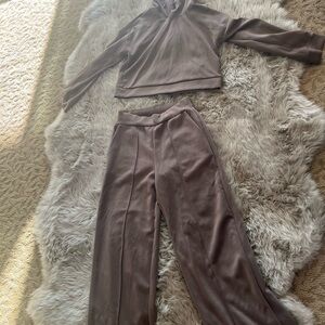 Women's Brown Pants & Jumpsuit Set
